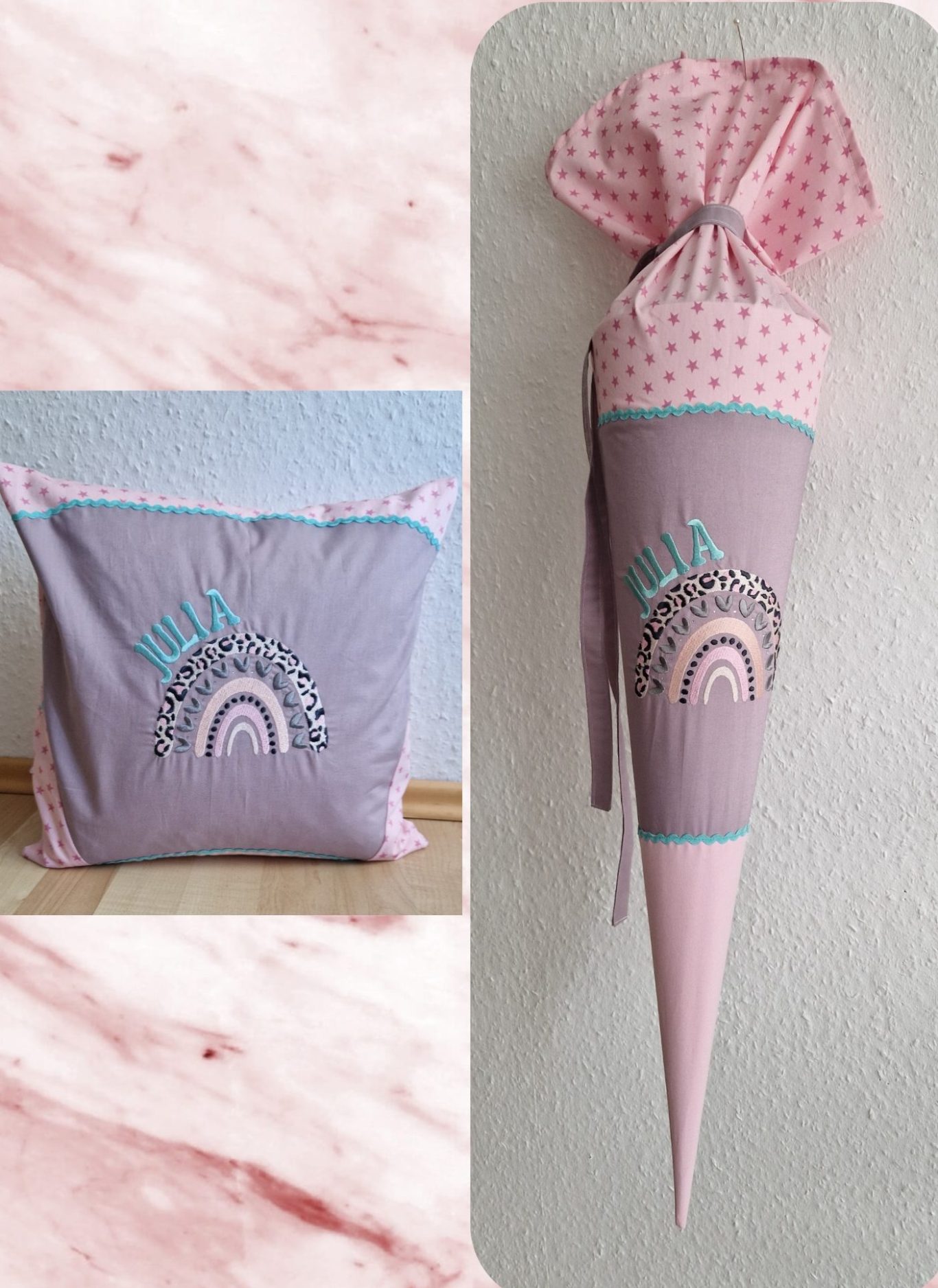 Erst schultüte, dann Kissenhülle